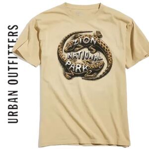 Urban Outfitters UO Parks Project Zion '90s Lizard Tee Shirt T-Shirt NEW S M L